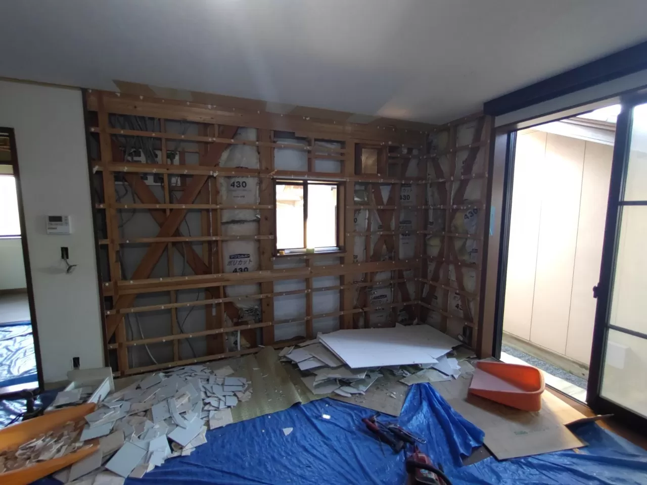 キッチン解体状況