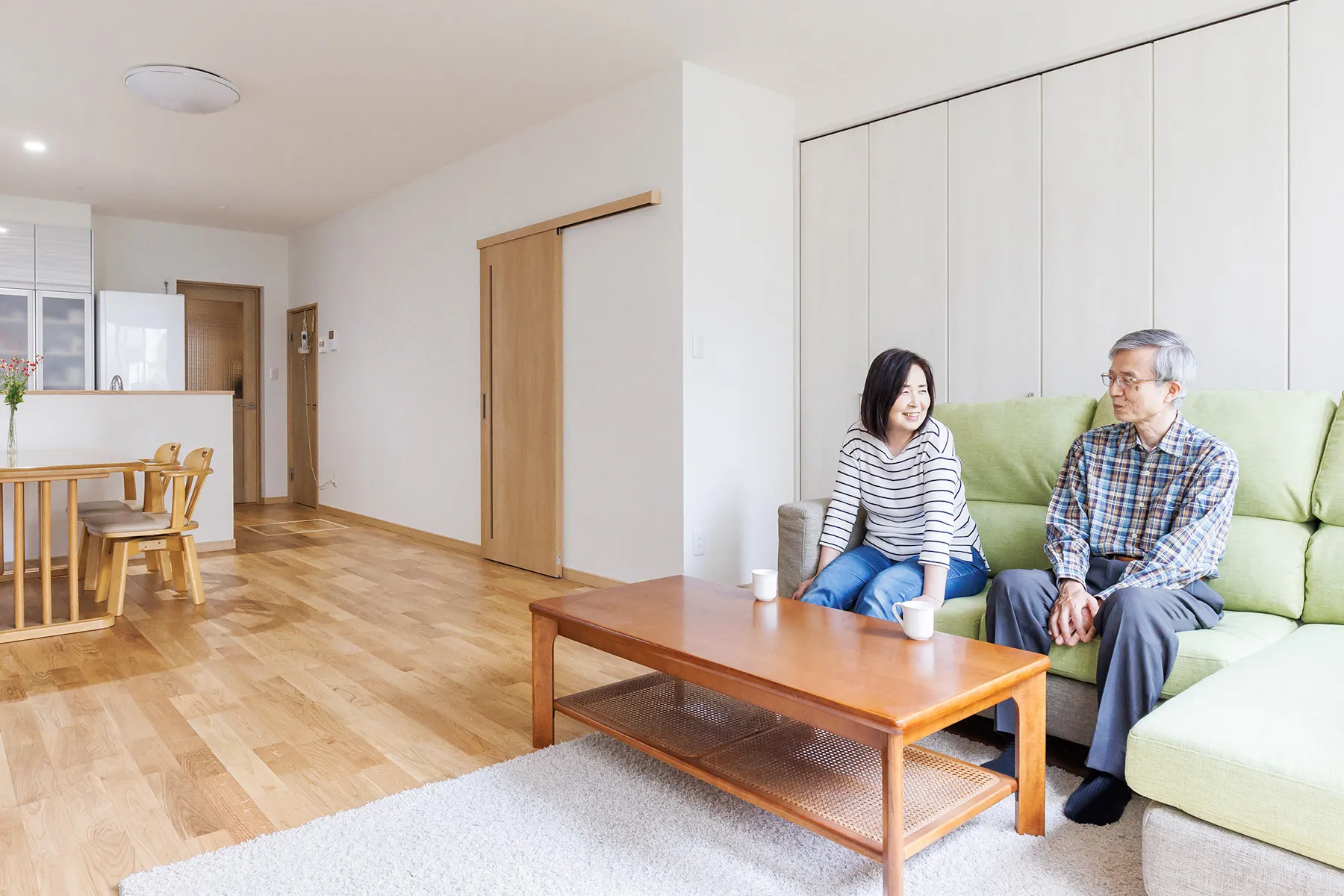 家族がほどよい距離感で暮らせる