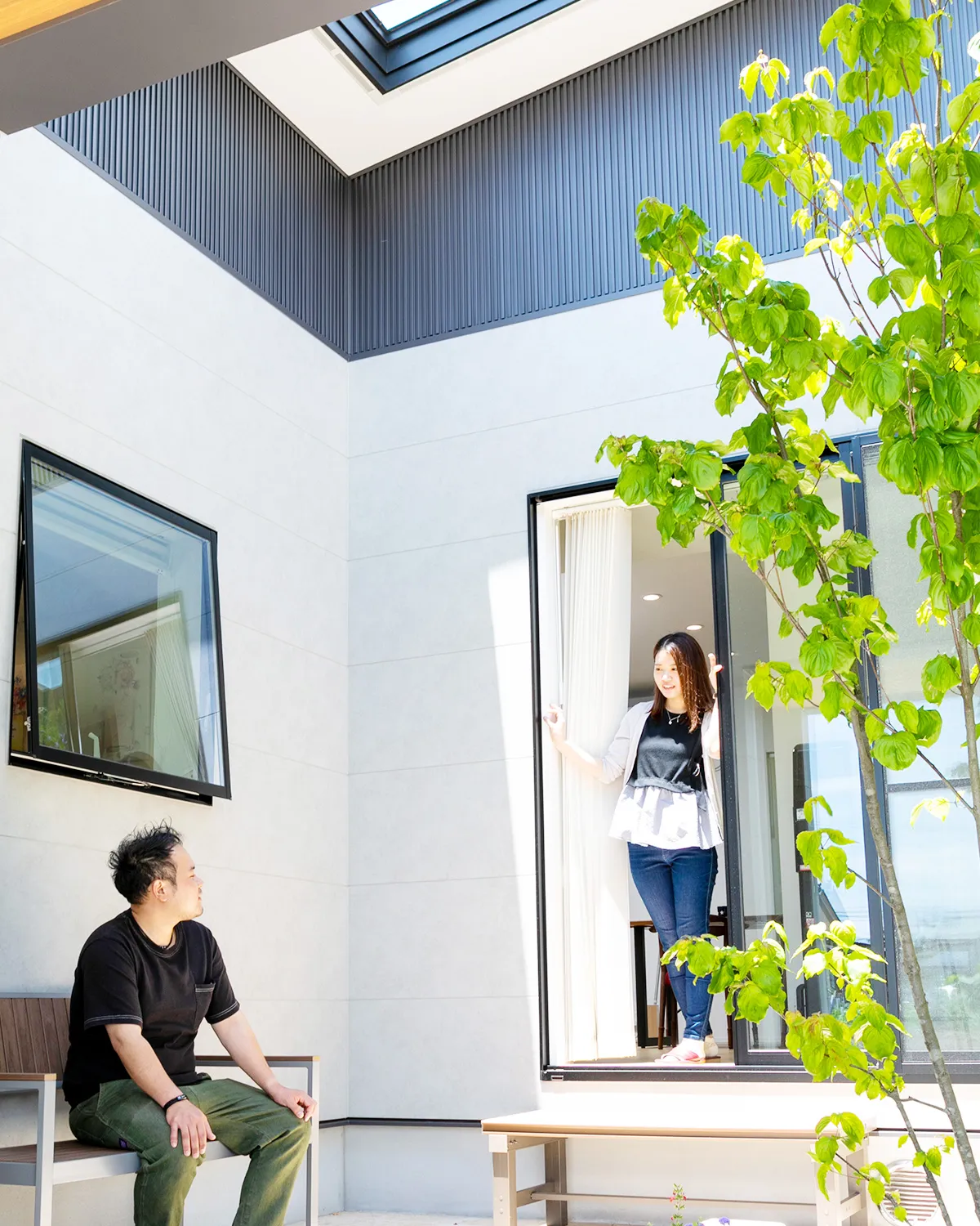 光と風を取り入れた空間づくり