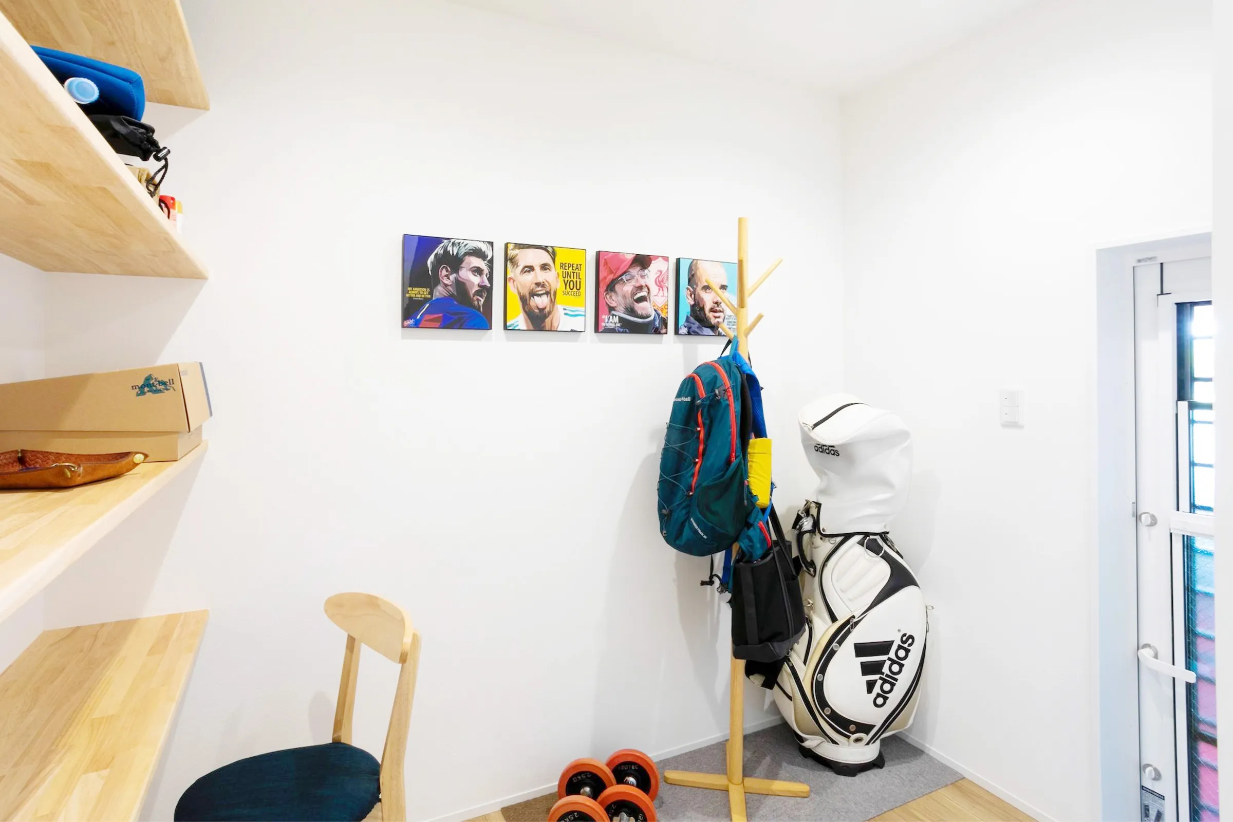 玄関のおでかけ収納