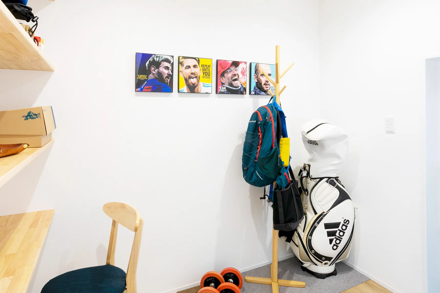 趣味を楽しむ空間づくり